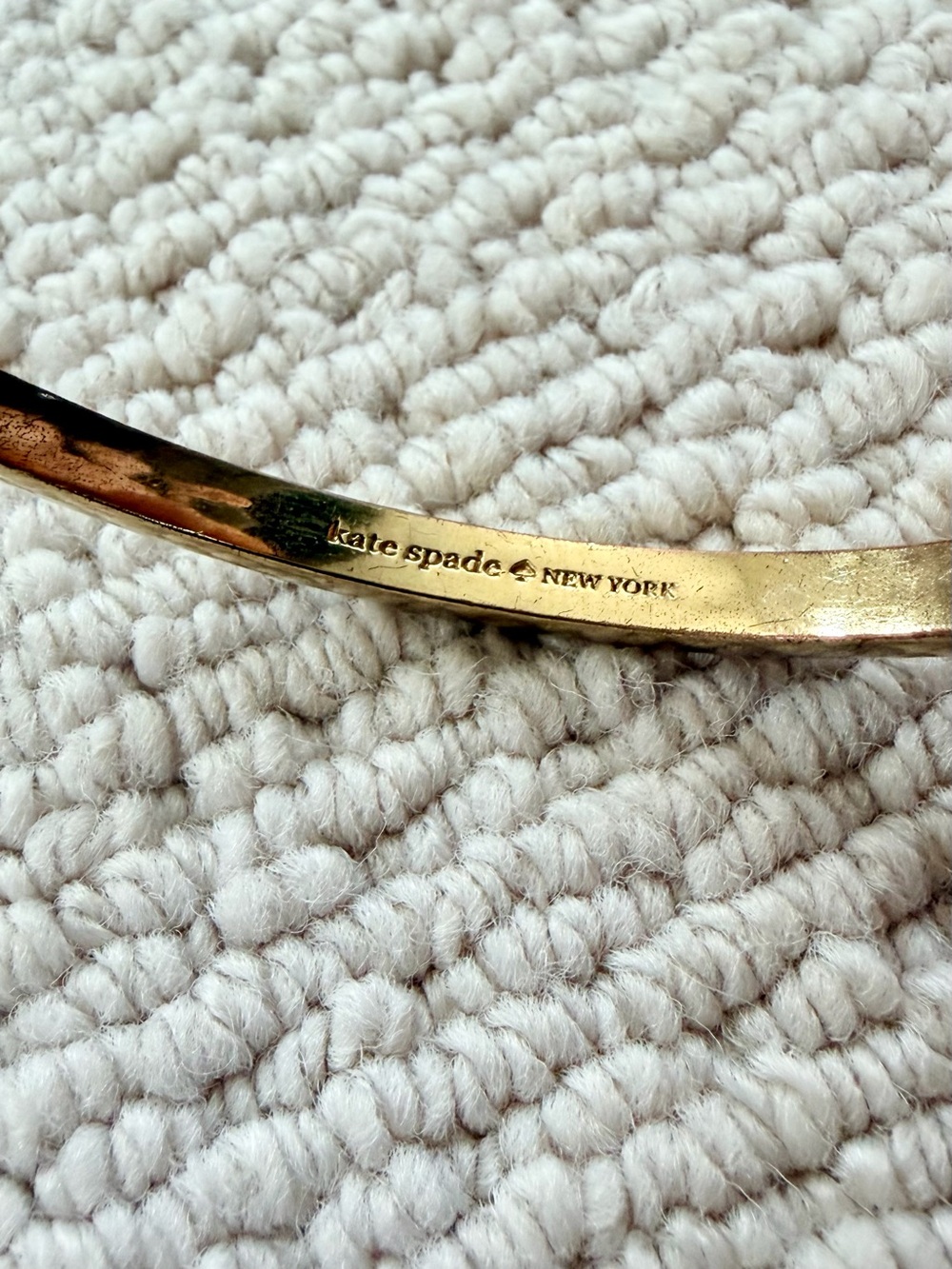 kate spade Gold Bow and Crystal Bangle Set - Picture 6 of 10